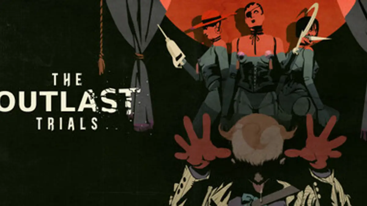 A new contestant entering a dark The Outlast Trials test area
